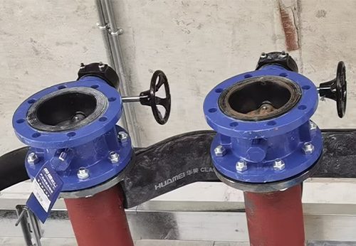 廣東某公司采購般德軟密封蝶閥、過濾器等產品