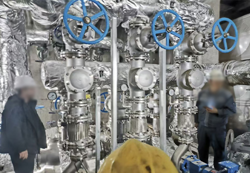 遼寧某公司采購般德不銹鋼閥門產品